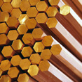 Copper Brass Hex Bar